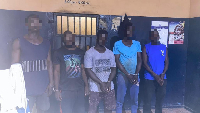 According to the police, investigations led them to various warehouses within Tema