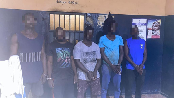 According to the police, investigations led them to various warehouses within Tema