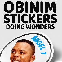 The Obinim sticker became popular months ago on social media due to it's wonders