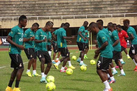 Stars train ahead of Comoros' game