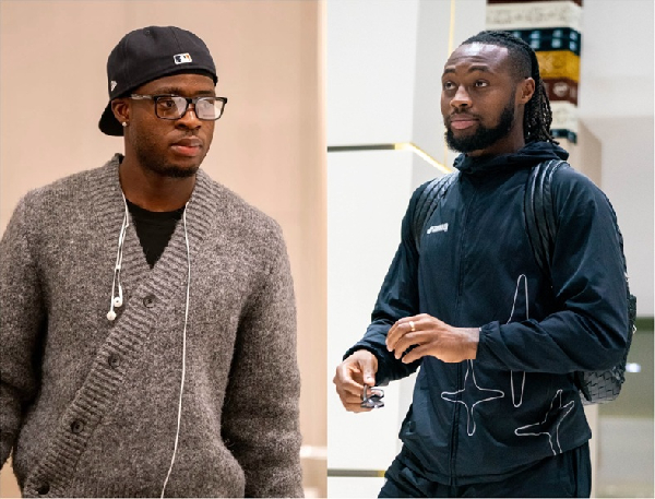 Kamaldeen Sulemana and Antoine Semenyo have arrived in camp