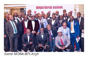 Some members of the Mfantsipim Old Boys Association