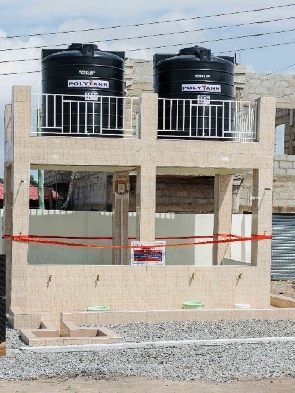 The borehole provided for the TCL community clinic