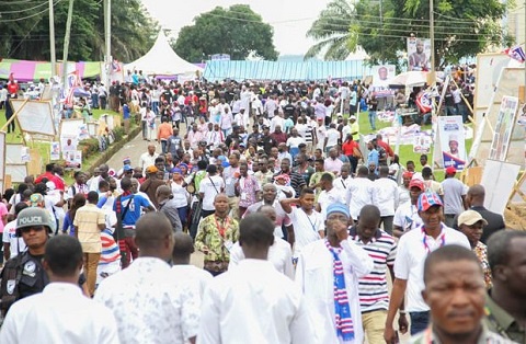 Social distancing protocol was ignored during the NPP Primaries