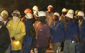 Mine Workers Dark