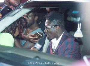 Shatta Wale Airport Arrival