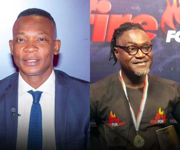 Paintsil (L) has sued Songo (R) for defamation