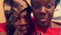 Dancehall artiste Stonebwoy and his wife