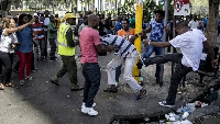 File photo of a Xenophobic mob attack in South Africa