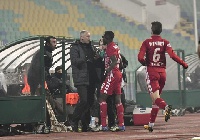 The incident is being investigated by the Bulgarian Football Union