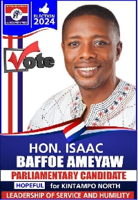 MP hopeful for Kintampo North, Issac Baffoe Ameyaw