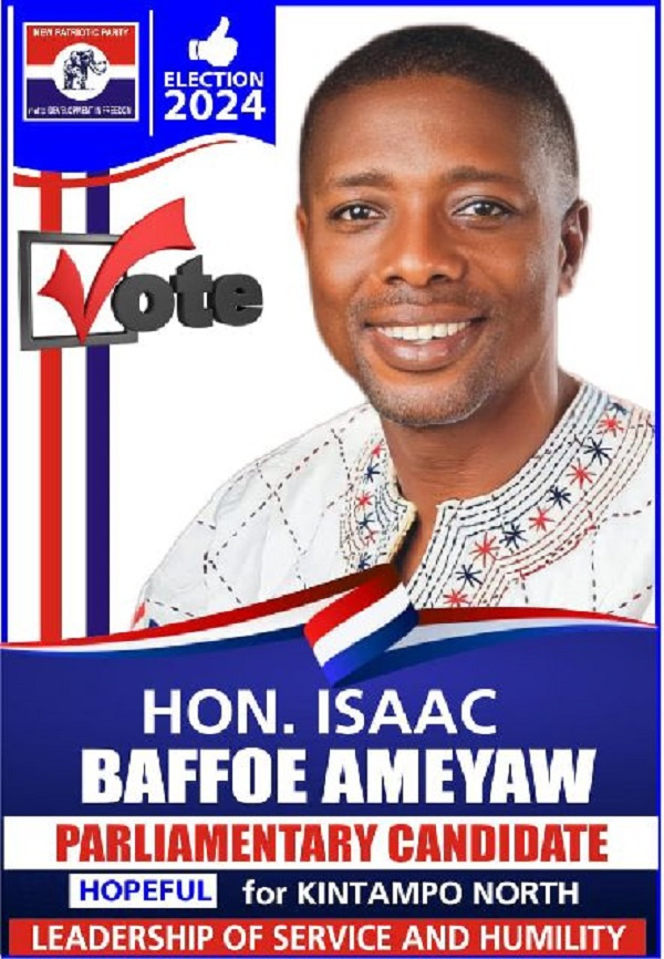MP hopeful for Kintampo North, Issac Baffoe Ameyaw