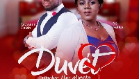 Hosts of Duvet on GH One TV, Giovanni Caleb and Ms Nancy