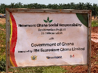 The Galamsey Rehabilitation Initiative has earmarked several other degraded sites across the country