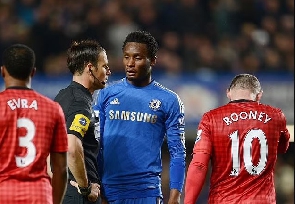 Chelsea legends, Mikel Obi in blue jersey