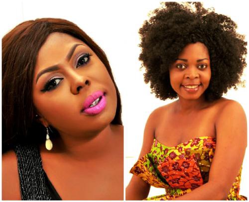 Afia Schwarzenegger and Joyce Dzidzor Mensah, former AIDS ambassador