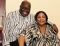 President  Nana Addo Dankwa Akufo-Addo and his spouse, Rebecca