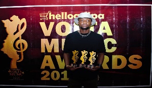 Keeny Ice, has been adjudged the Artiste of the Year at the VMAs