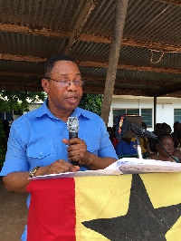 Kadjebi District Chief Executive, Maxwell Asiedu