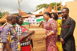 First Lady donating items