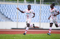 Asante Kotoko striker Albert Amoah