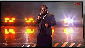 Rema performs at 2023 Ballon d'Or awards in France