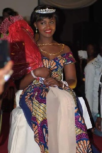 Reigning Miss Ghana Belgium