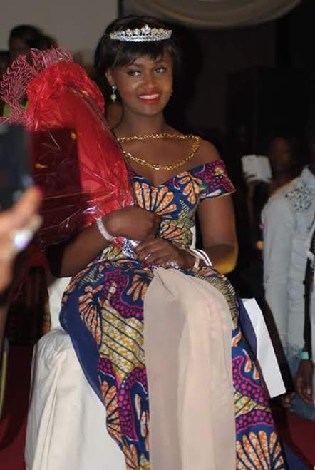 Reigning Miss Ghana Belgium