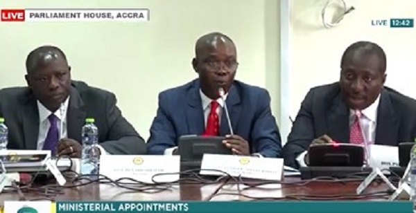 Armah-Kofi Buah, Bernard Ahiafor and Alexander Kwamina Afenyo-Markin