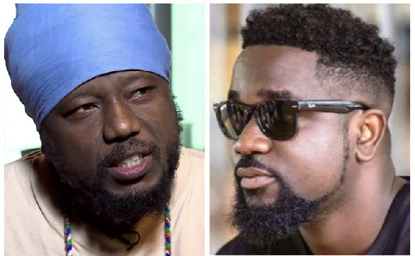 Raggae musician cum radio presenter, Blakk Rasta, and Ghanaian rapper, Sarkodie