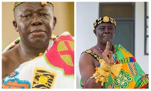 Otumfuo Osei Tutu II and Dormaahene