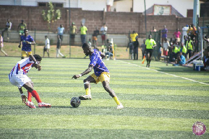 Image from Vision FC's game against Legon Cities