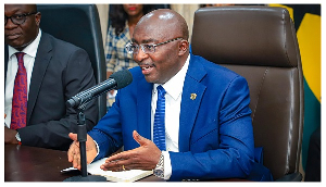 Dr. Mahamudu Bawumia is Ghana's vice president and NPP 2024 flagbearer