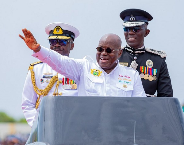 President Akufo-Addo was speaking at the 66th Independence Day Celebrations