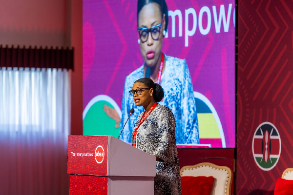 Audrey Abakah speaking at Inspire Me 2024