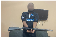 A photo of the suspect