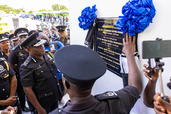 IGP commissions Ghana Police Music Academy Centenary Hall
