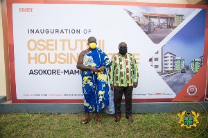 President Nana Addo Dankwa Akufo-Addo and Asantehene, Otumfuo Osei Tutu II
