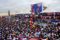 Supporters at the 2016 NPP manifesto launch