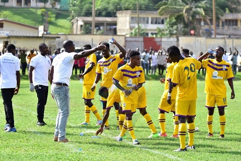 Medeama continue to top the League table after match day 14