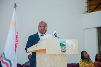 Provost of the university, Dr. Williams Atuilik