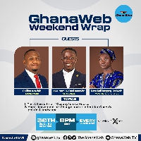 GhanaWeb's Weekend Wrap is every Saturday at 8pm