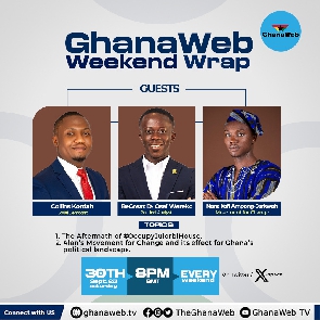 GhanaWeb's Weekend Wrap is every Saturday at 8pm