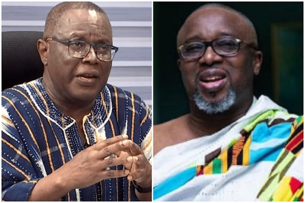 Dr Nii Moi Thompson and Albert Kwadwo Twum Boafo