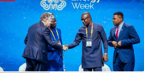 John Jinapor (Second from right) and other officials at the event