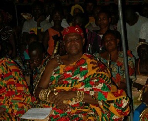 Nana Effah Opinamang III, the Chief of Kwahu Obomeng