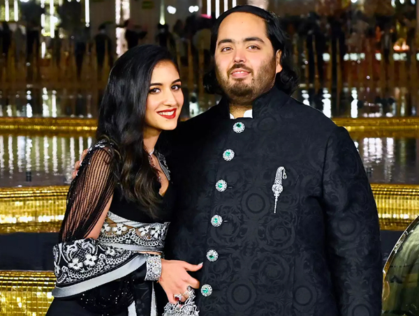 Anant Ambani and his wife, Radhika Merchant