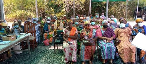Members of the Central Regional Queen Mothers