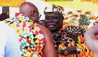 President Akufo Addo pays homeage to Okyehene Osagyefo Amoatia Ofori Panin