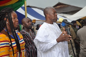Vice President, Paa Kwesi Amissah-Arthur at the Odwira festival